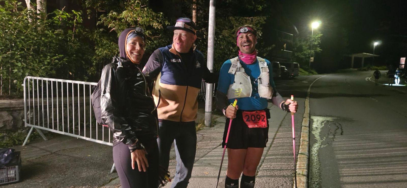 En mode soutien et ravito à Morgins sur le Swisspeaks 100
